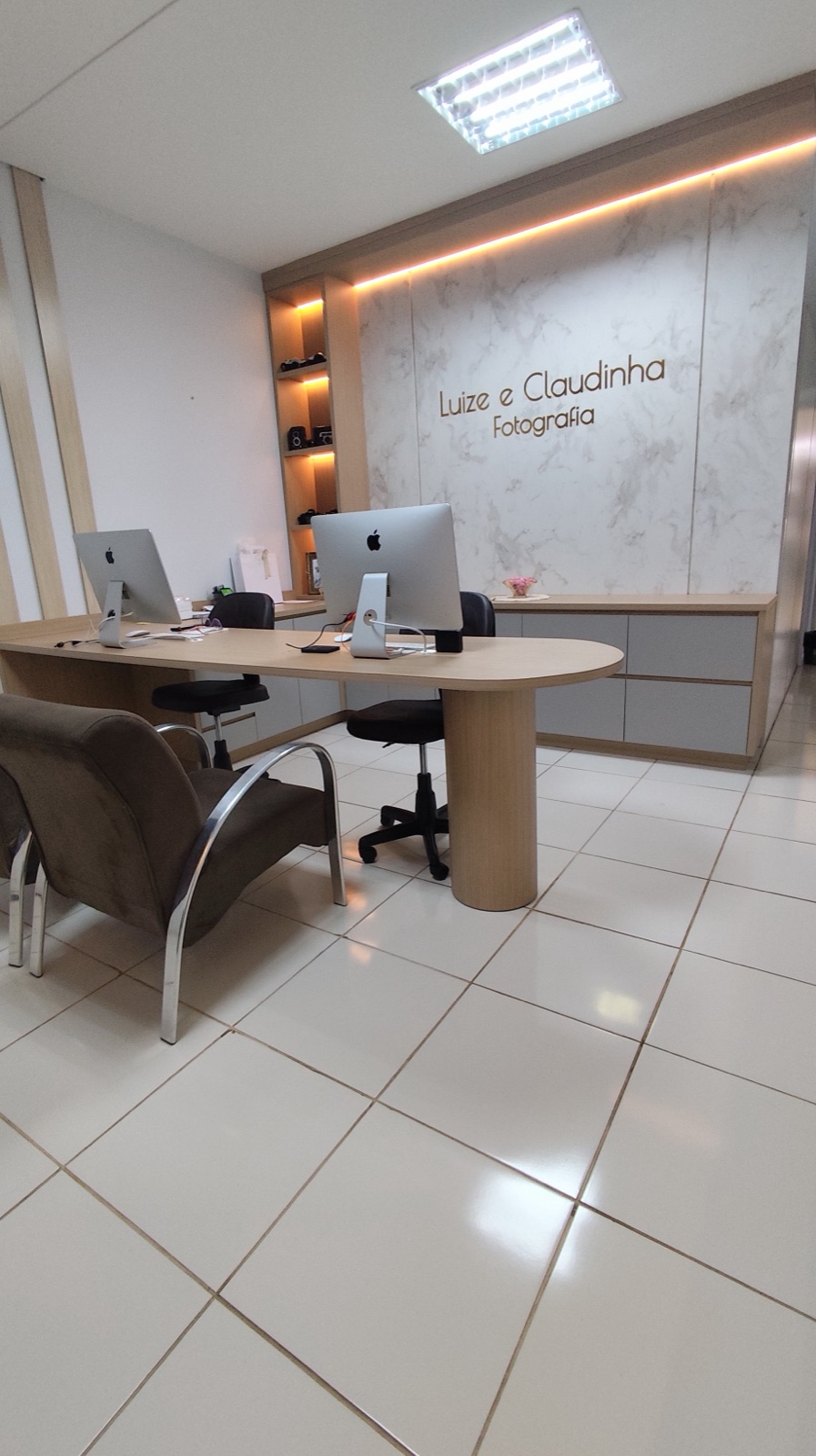 Ambiente comercial planejado HM Móveis Sob Medida