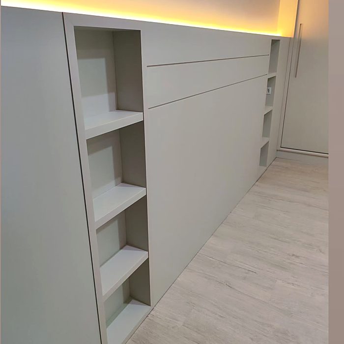 Detalhe de acabamento HM Móveis Sob Medida